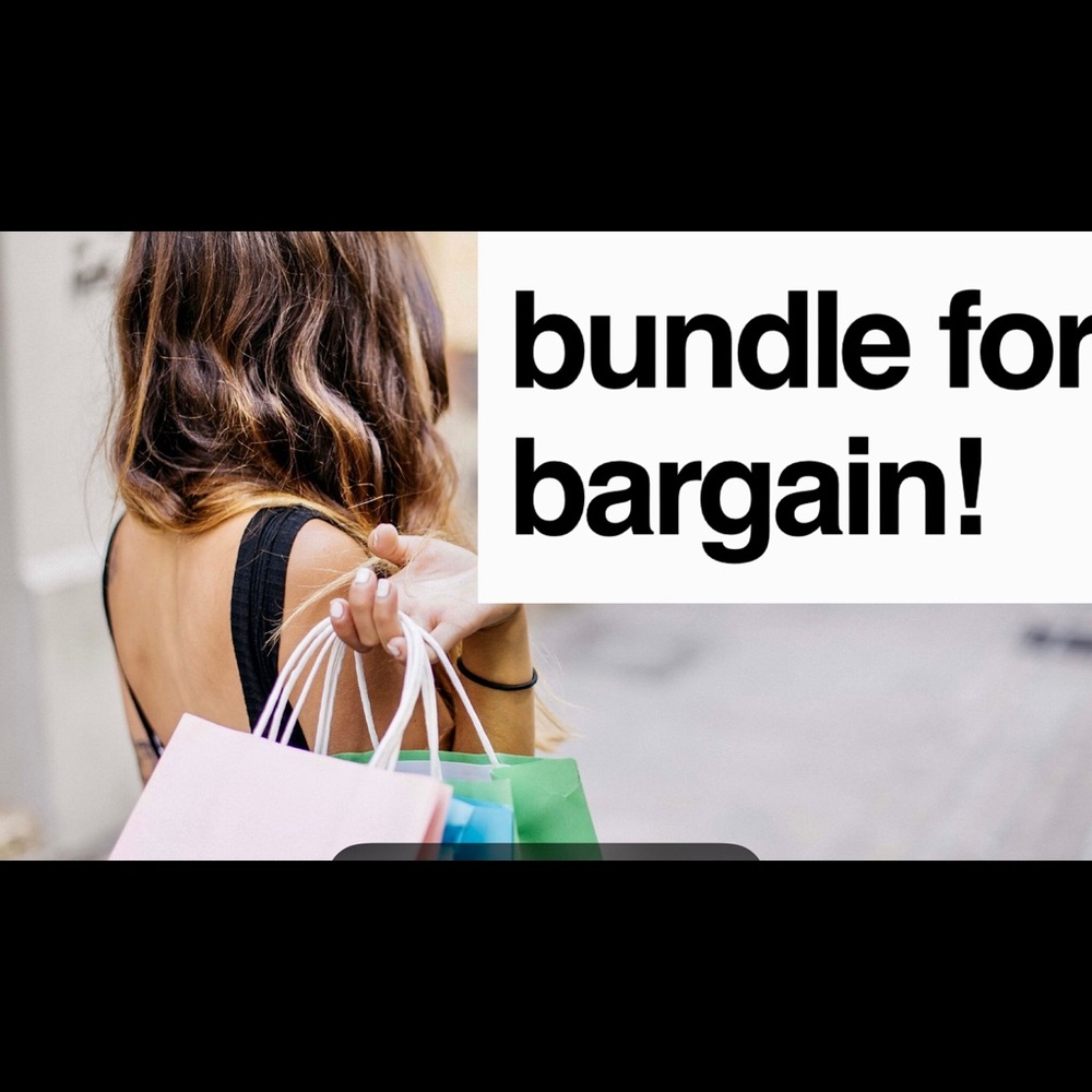 Bundle 2 or more items for a great price!